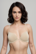 Evelyn Wired And Pushup Bra - Skin