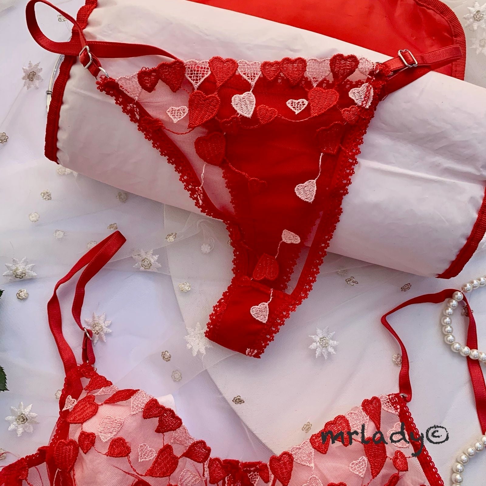 TURKISH LOVE SOFT NET BRA SET