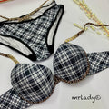 SCOTTISH THIN PAD BRA SET