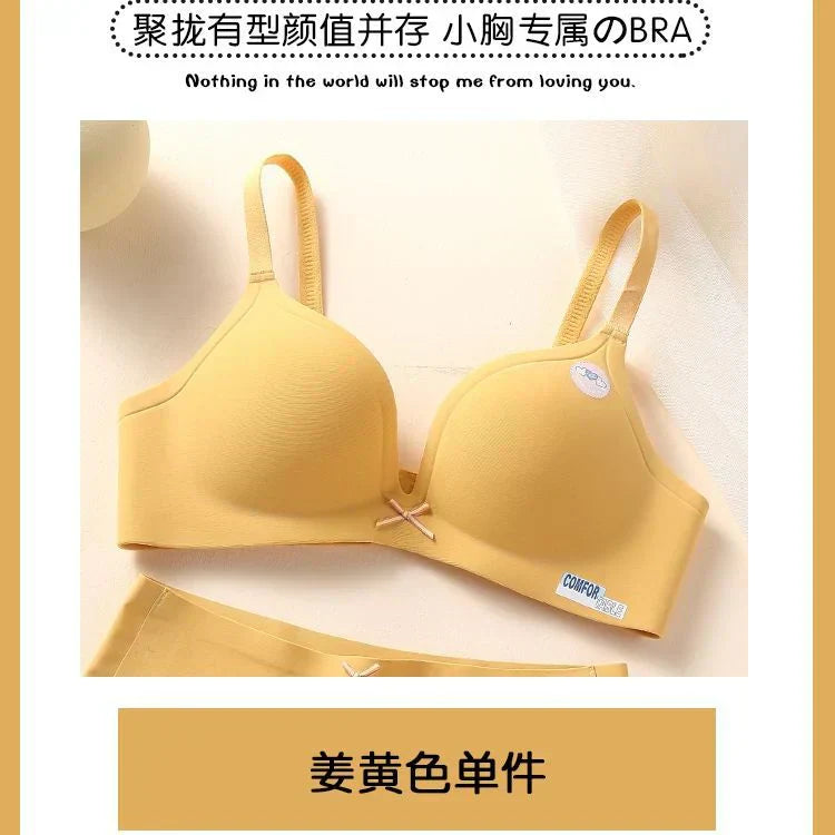 Seamless T-Shirt Pushup Bra